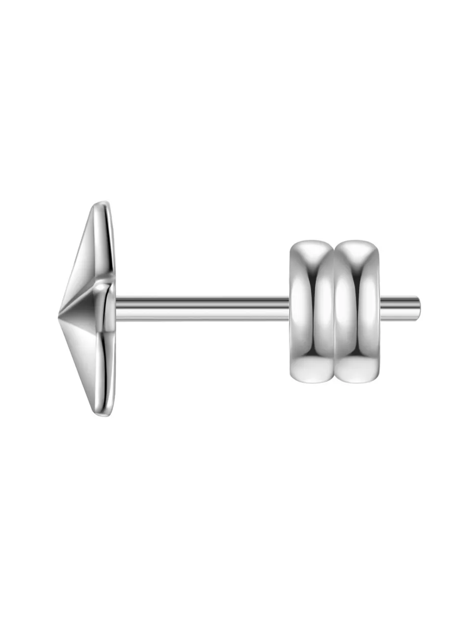Herren Ohrstecker - Stern