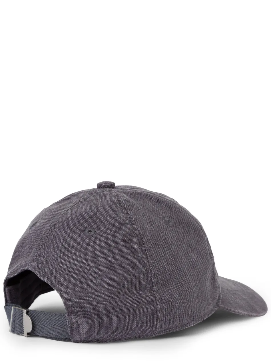 Herren Baseballcap mit Leinenanteil