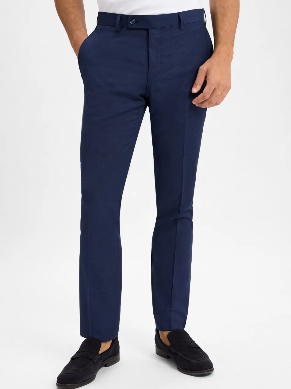 Herren Baukasten-Anzughose mit Schurwoll-Anteil