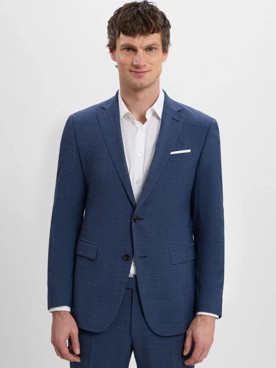 Herren Baukasten-Sakko mit Woll-Anteil - Modern Fit