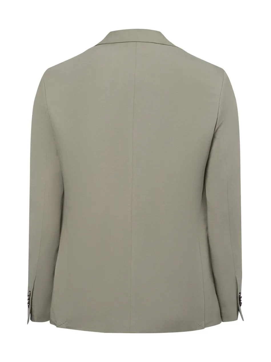 Herren Baukasten-Sakko mit Leinen-Anteil - Brick