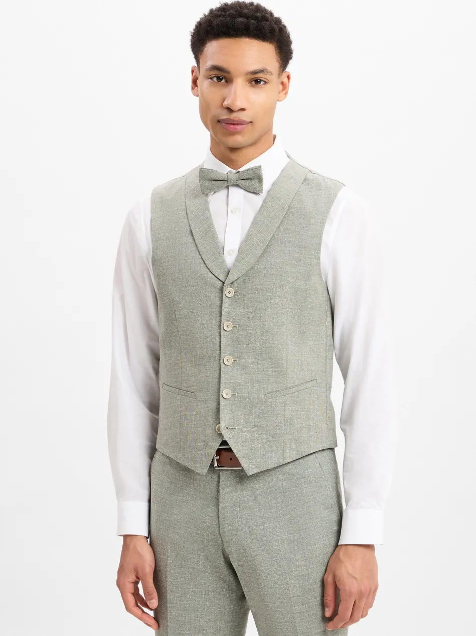 Herren Baukasten-Weste mit Leinen-Anteil - Paddy-N