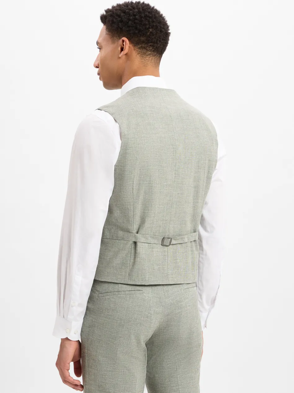 Herren Baukasten-Weste mit Leinen-Anteil - Paddy-N