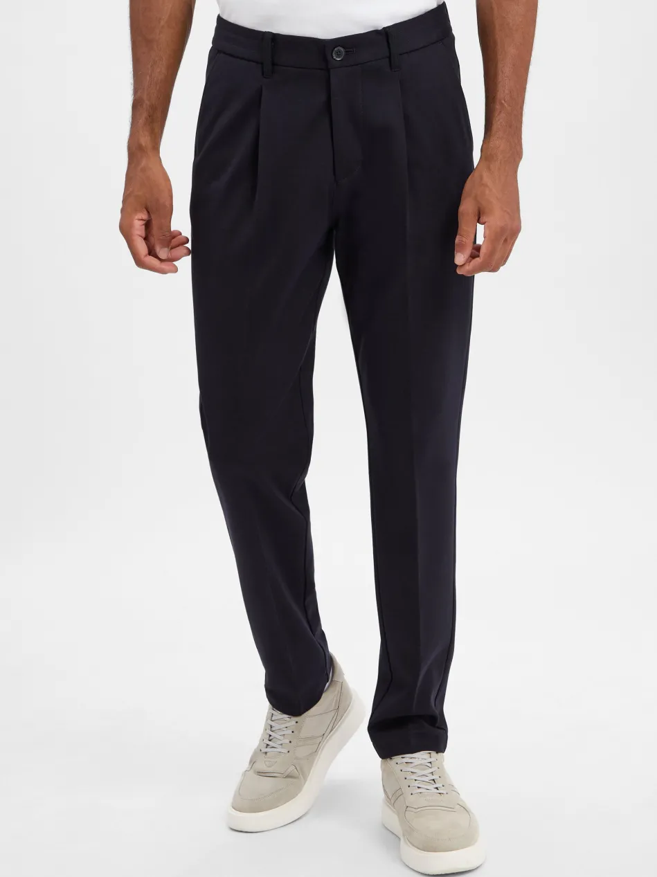Herren Bundfaltenhose