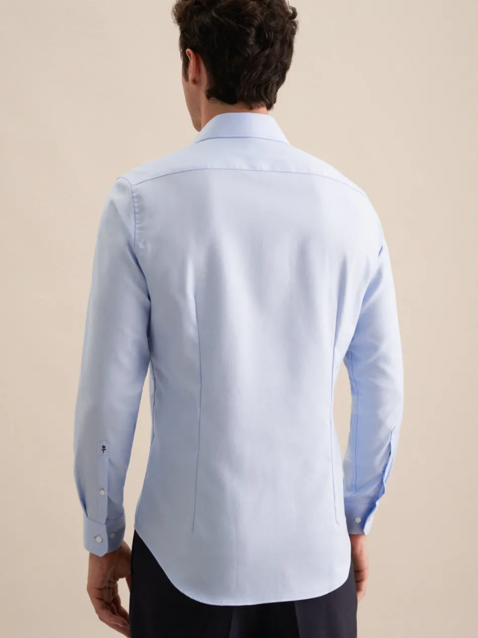 Herren Business Hemd - Slim Langarm