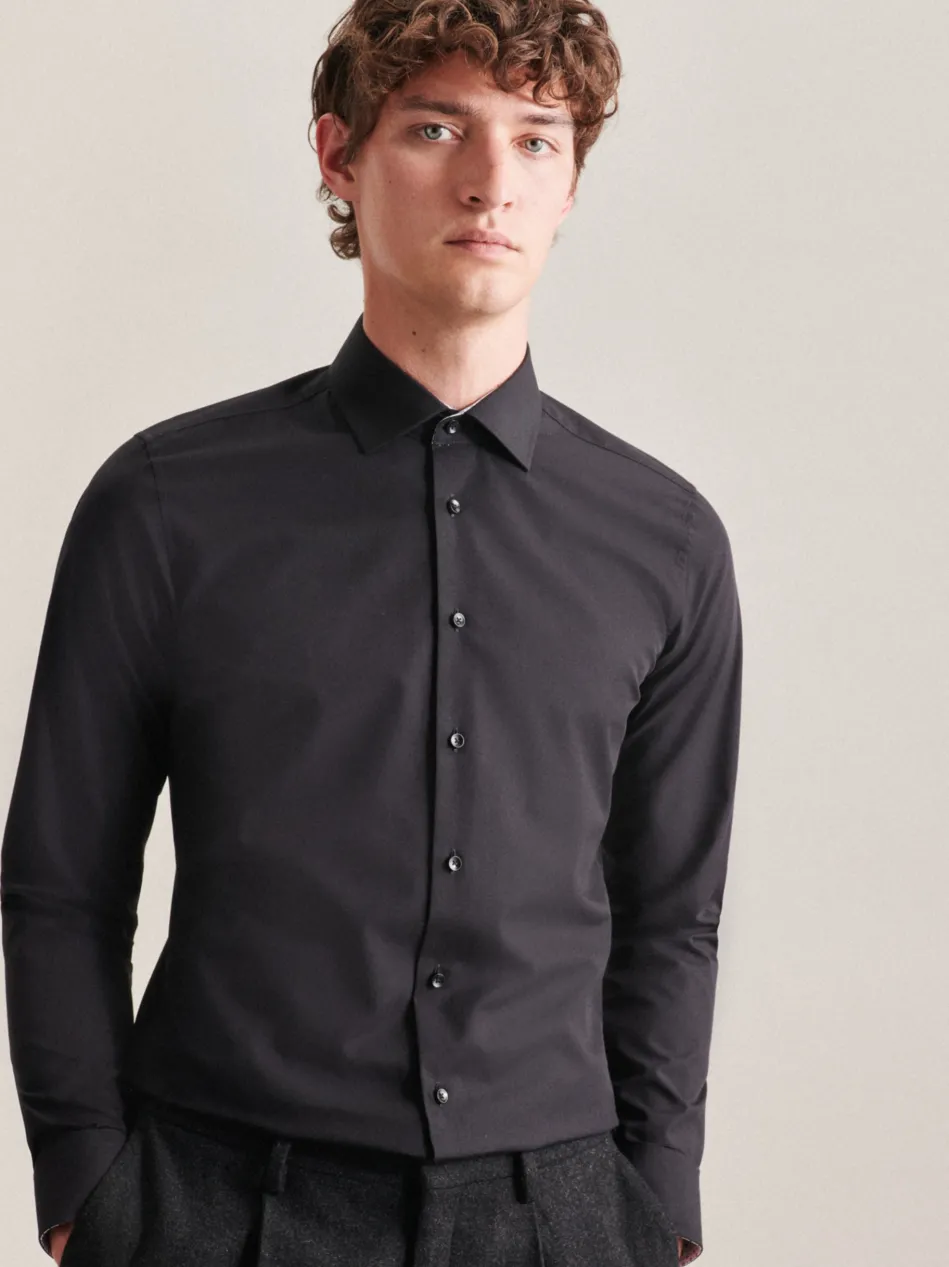 Herren Business Hemd - X-Slim Langarm
