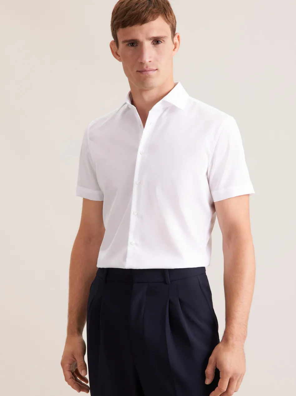 Herren Business Hemd - Slim Kurzarm