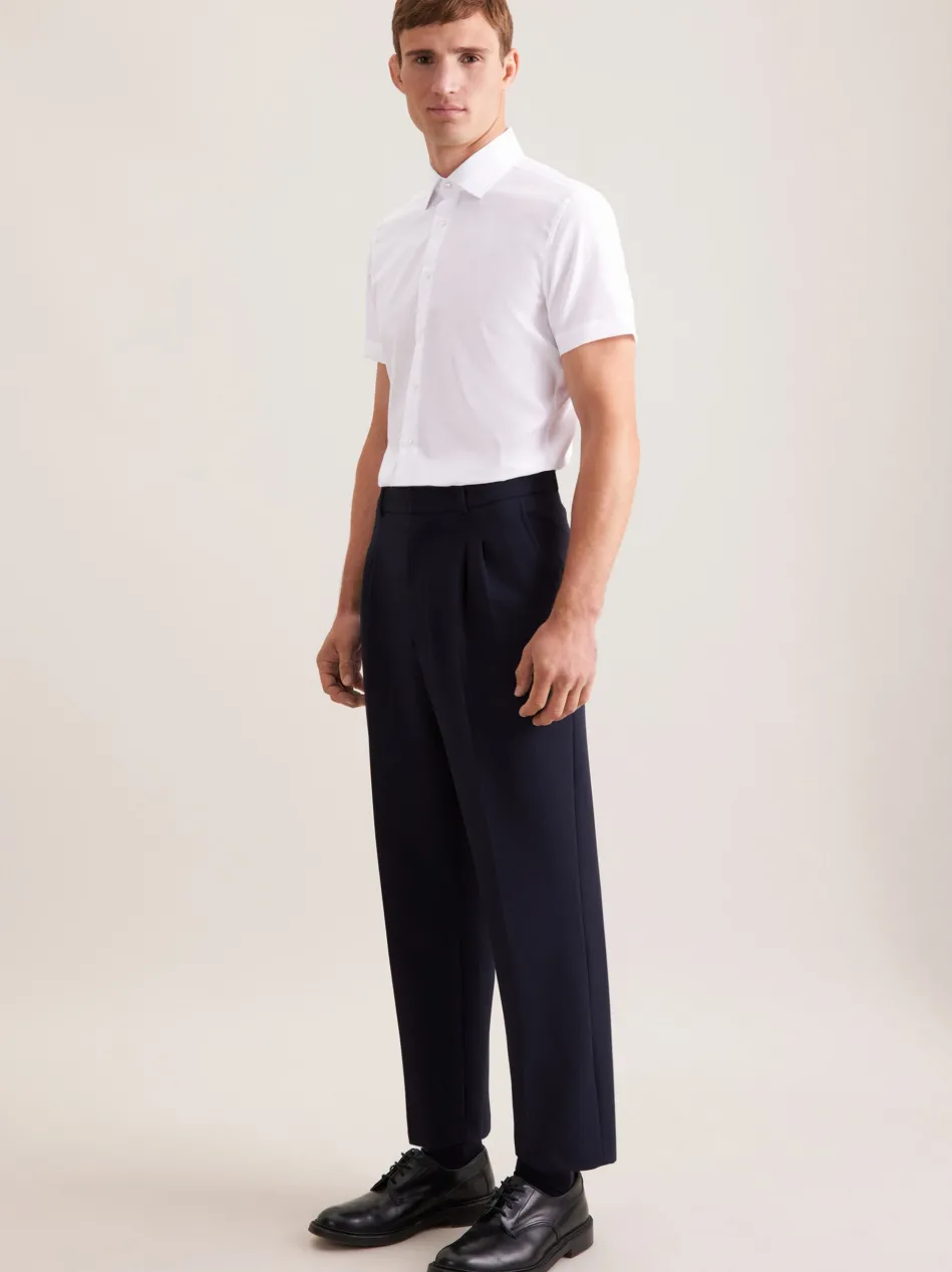 Herren Business Hemd - Slim Kurzarm