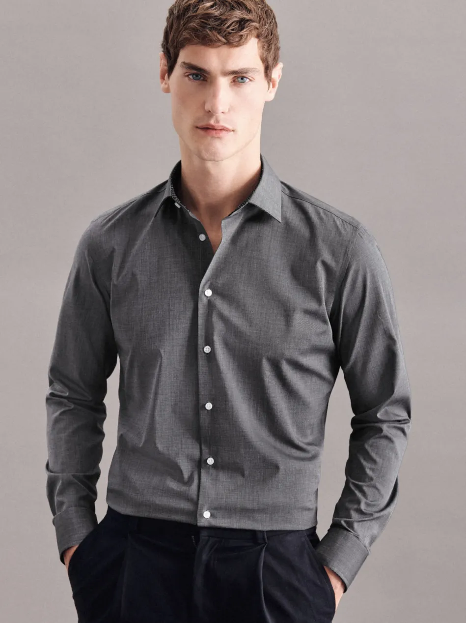 Herren Business Hemd - X-Slim Langarm