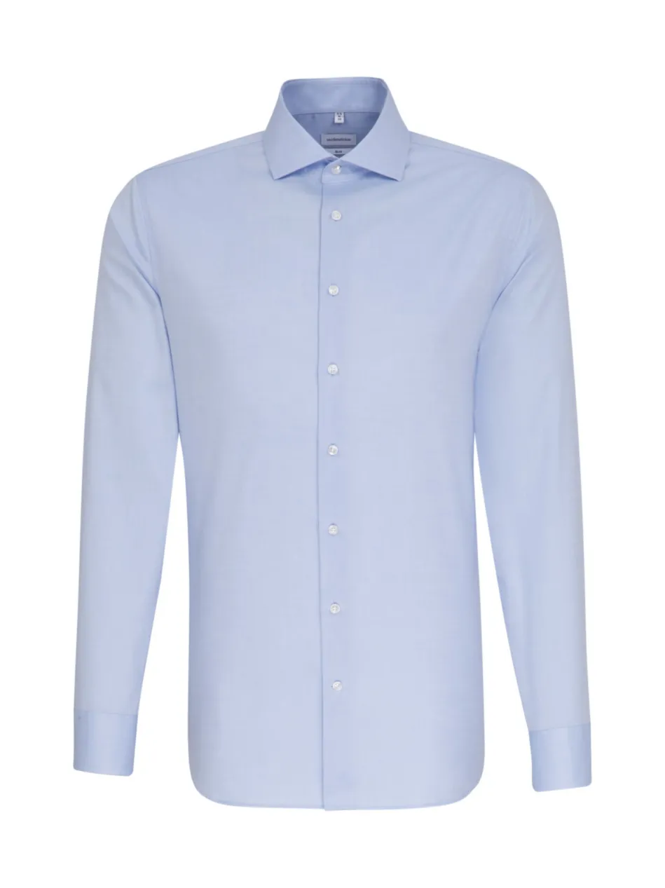 Herren Business Hemd - Slim Langarm