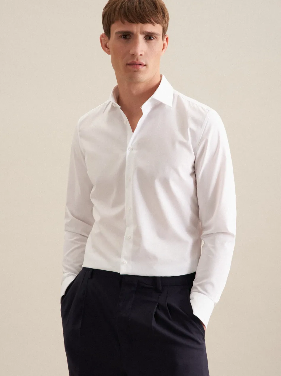 Herren Business Hemd - Shaped Extra langer Arm