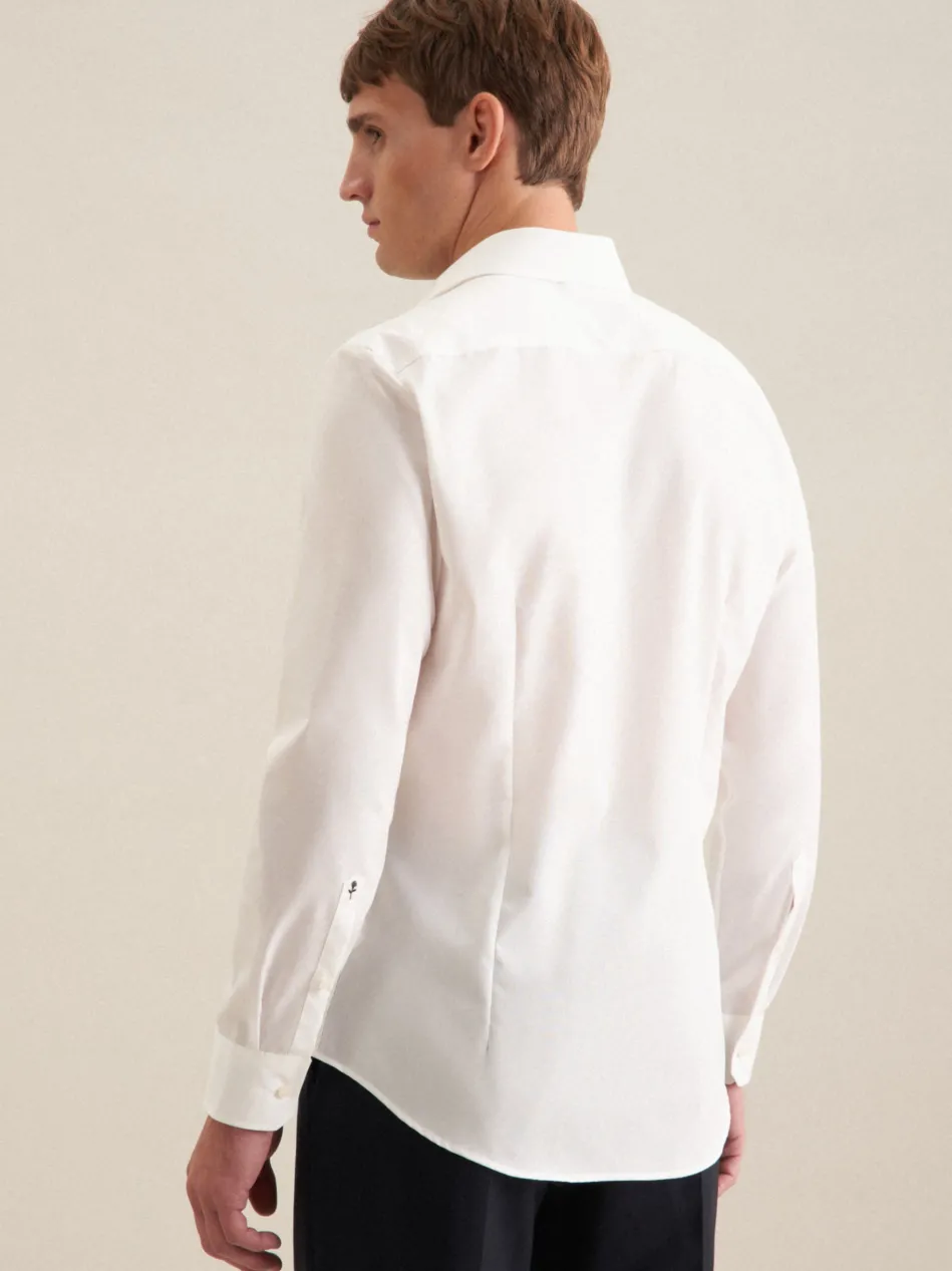 Herren Business Hemd - Slim Langarm