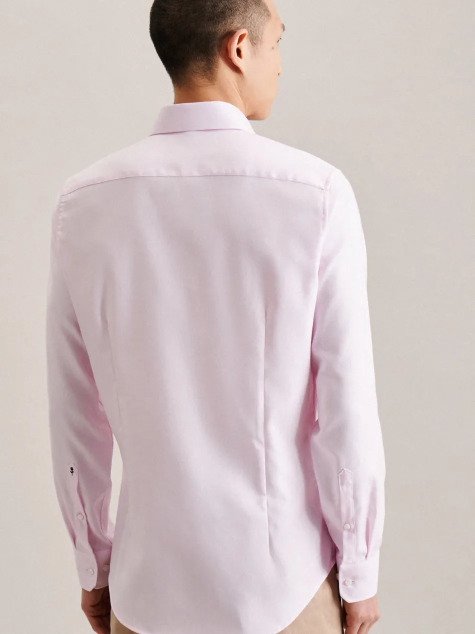 Herren Business Hemd - Slim Langarm