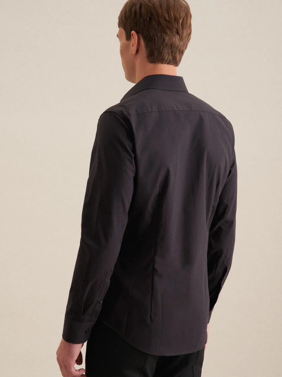 Herren Business Hemd - Shaped 1/1 Extra lang