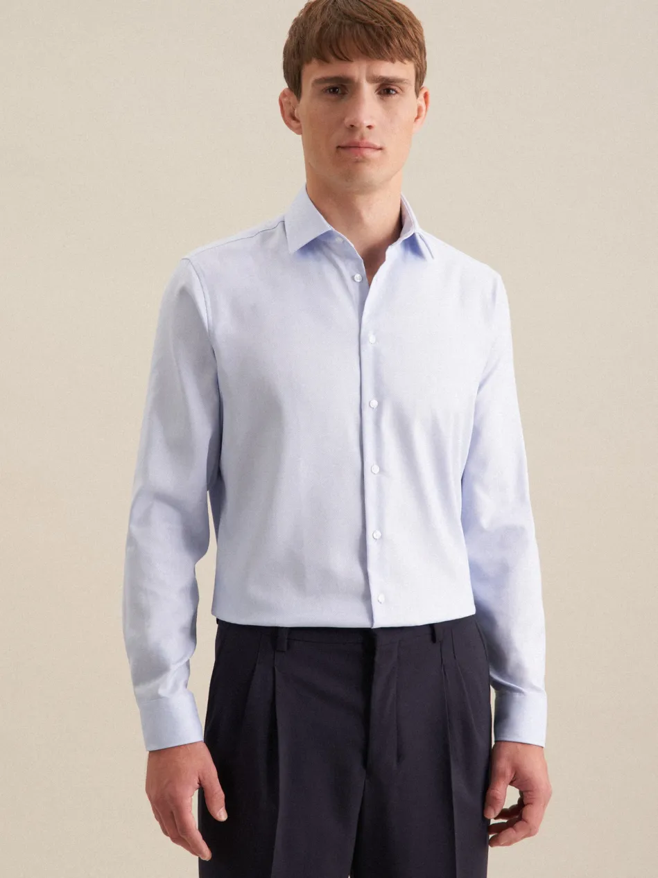 Herren Business Hemd - X-Slim Langarm