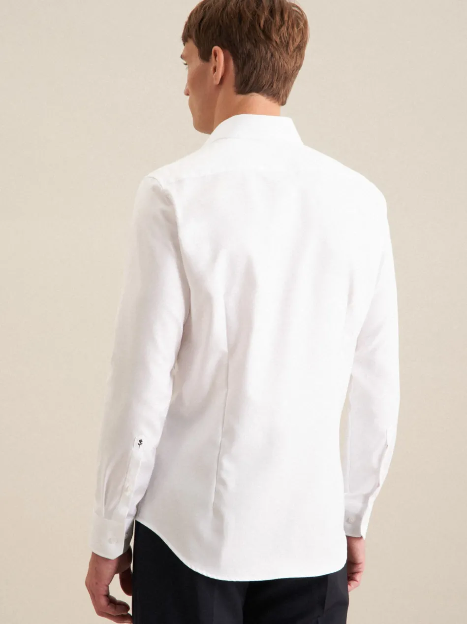 Herren Business Hemd - Slim Langarm