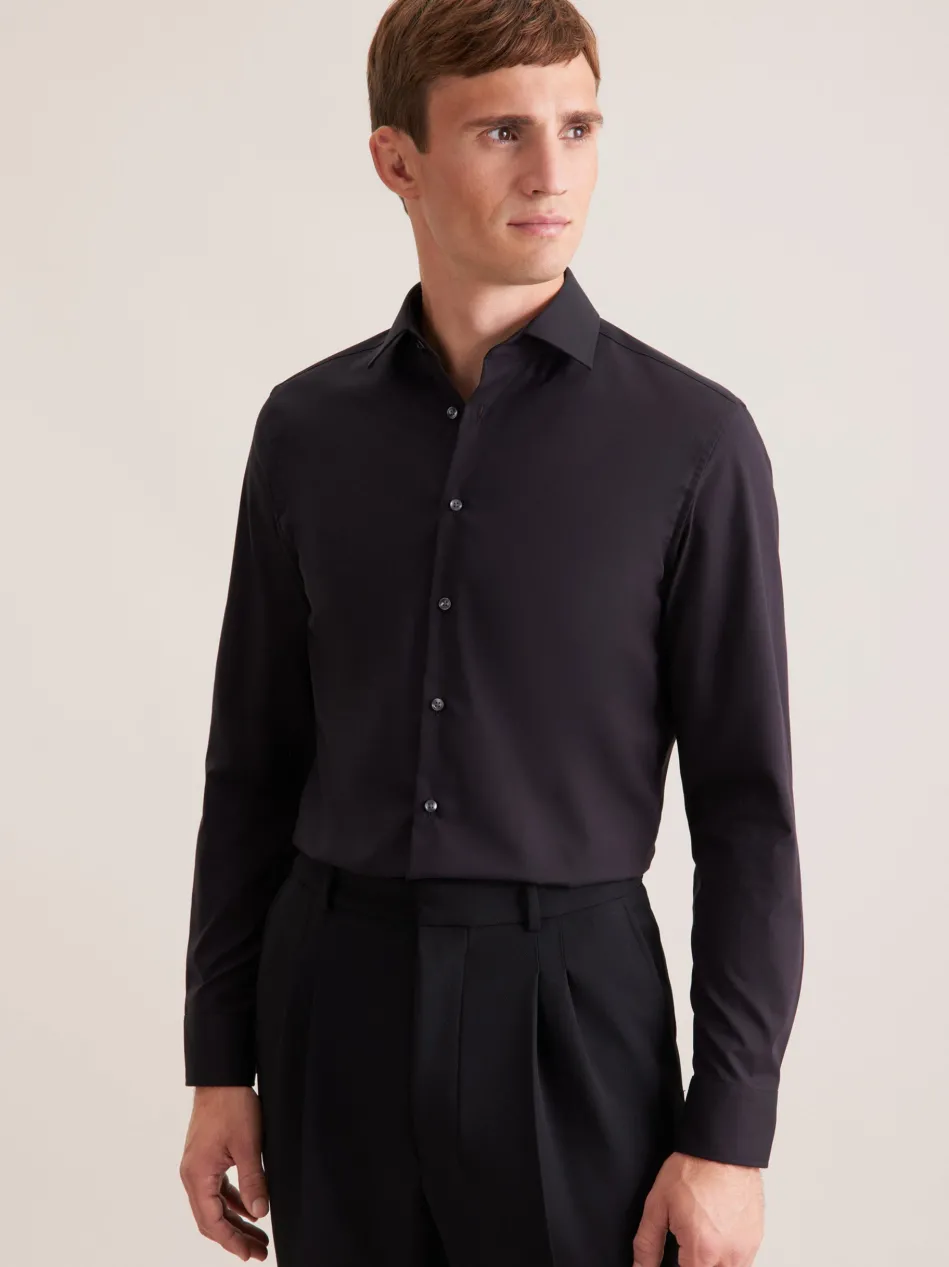 Herren Business Hemd - Slim Langarm