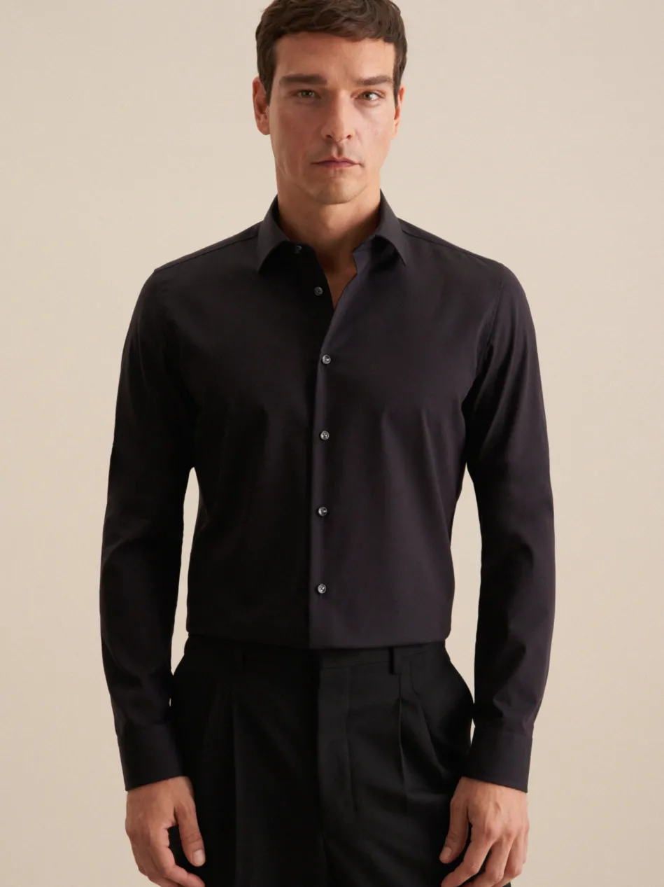 Herren Business Hemd - Slim 1/1 Extra lang