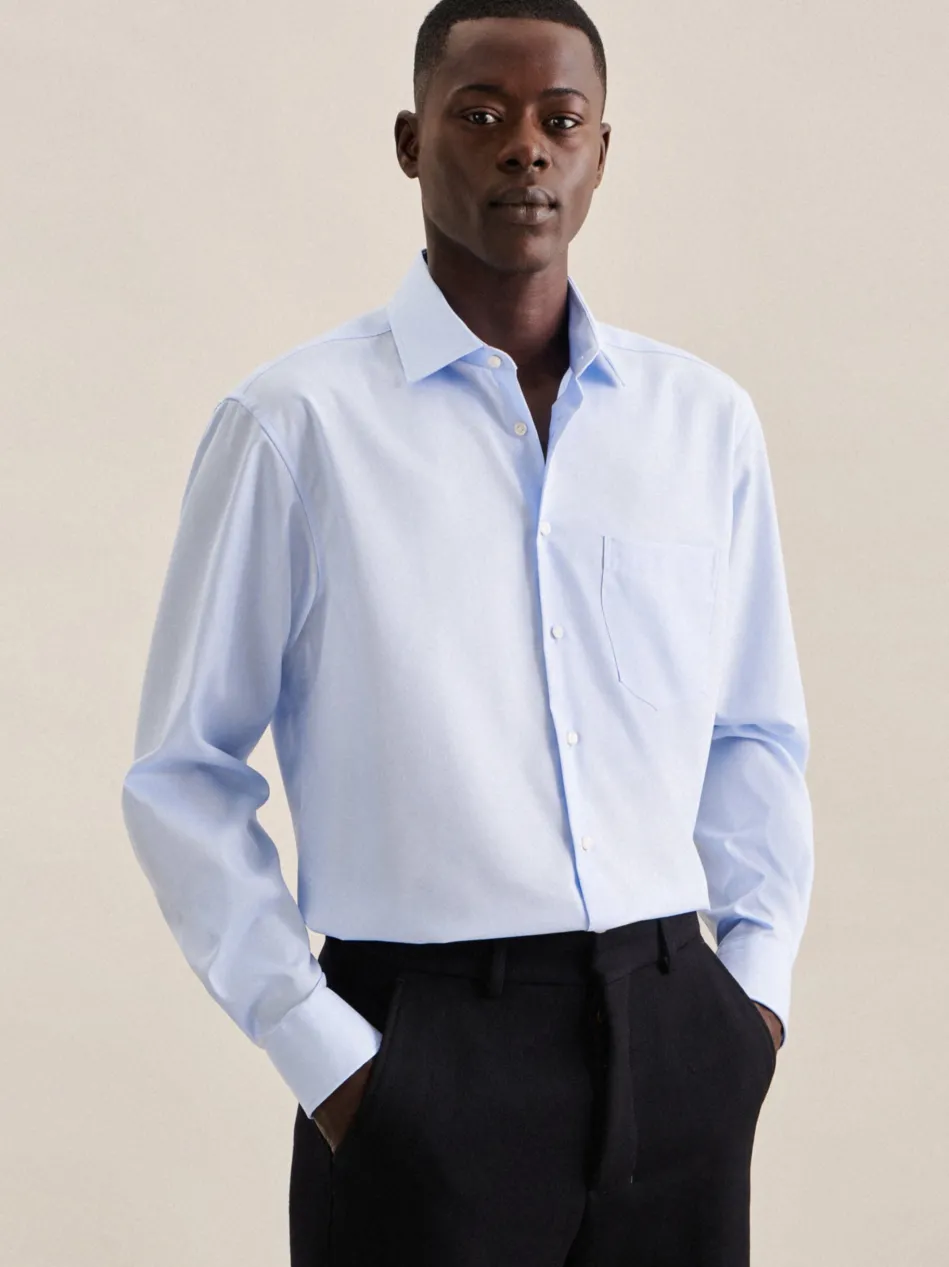 Herren Business Hemd - Comfort Langarm