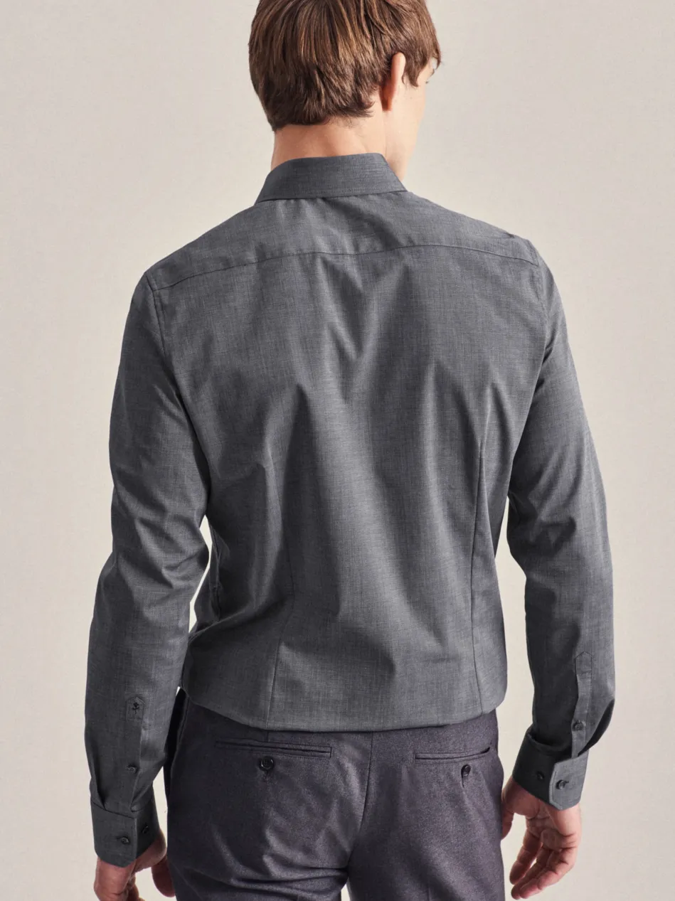 Herren Business Hemd - Slim 1/1 Extra lang