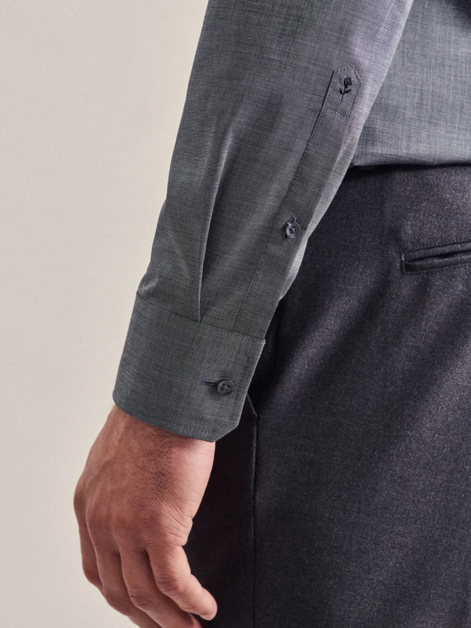 Herren Business Hemd - Slim 1/1 Extra lang