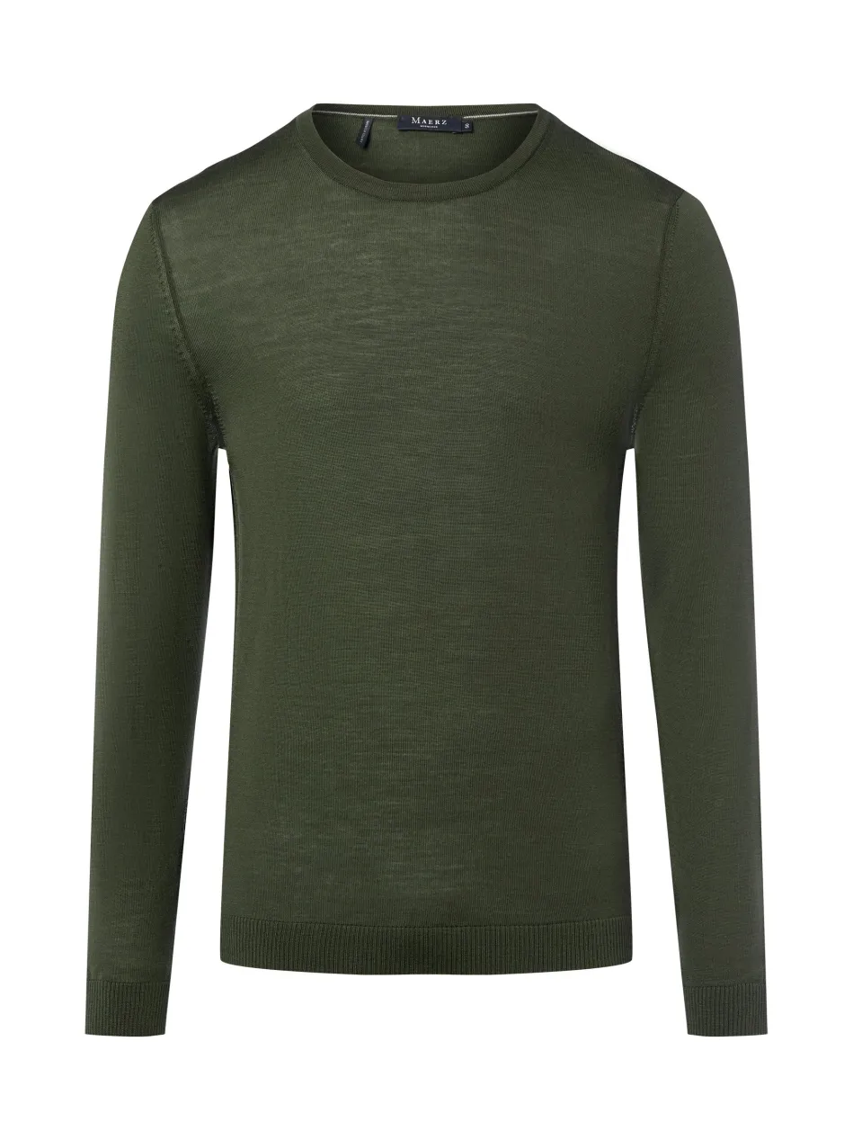 Herren Feinstrickpullover aus Merinowolle