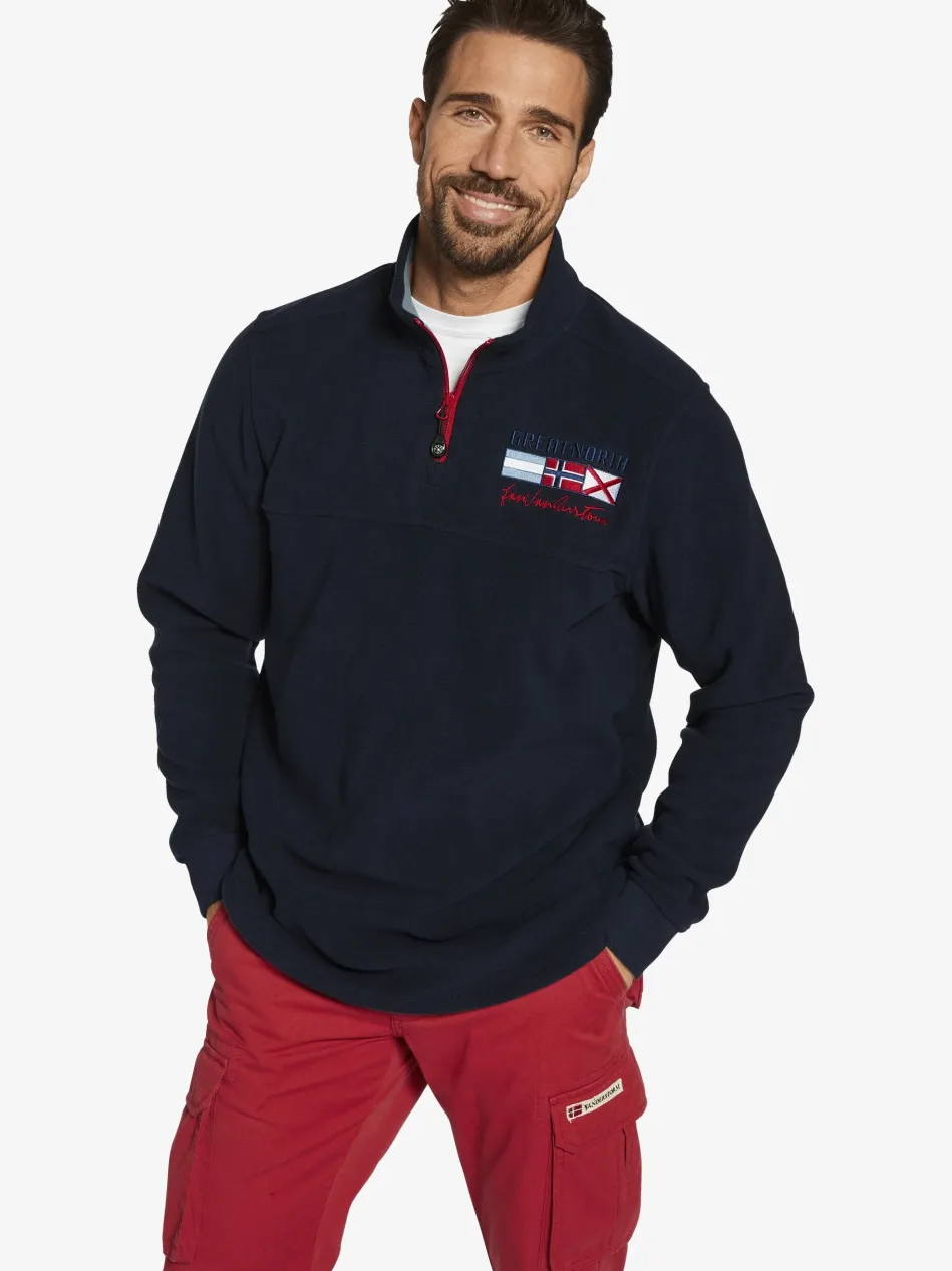 Herren Fleece-Sweatshirt - SIETSE