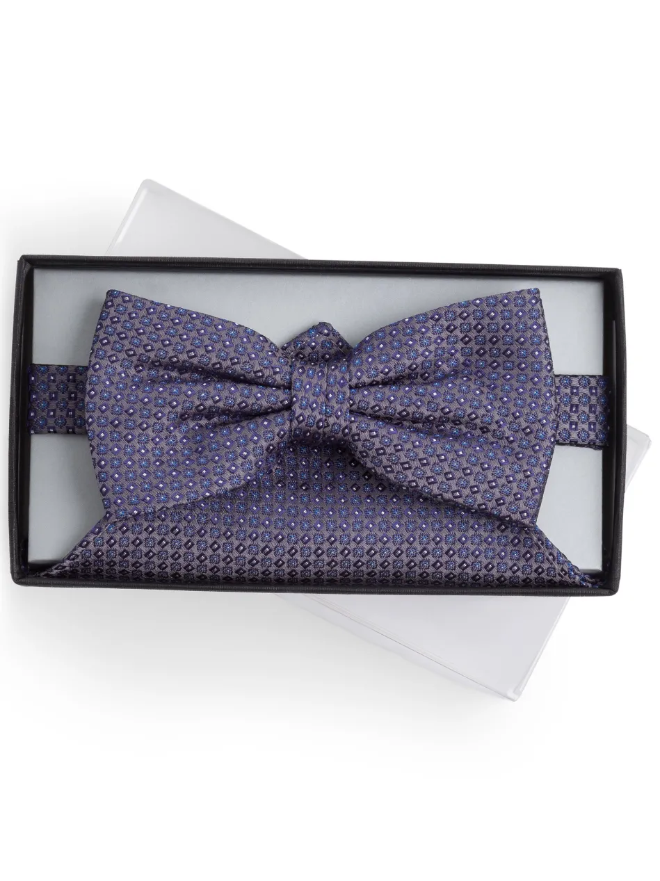 Herren Fliege und Einstecktuch