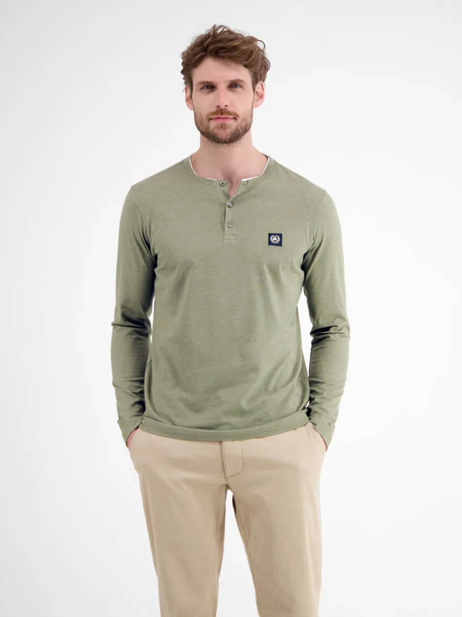 Herren Henleyshirt
