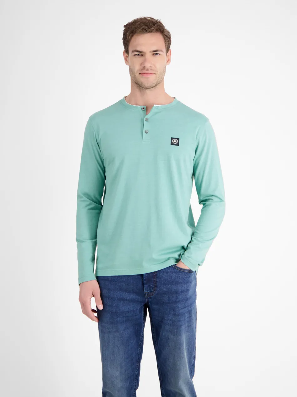 Herren Henleyshirt