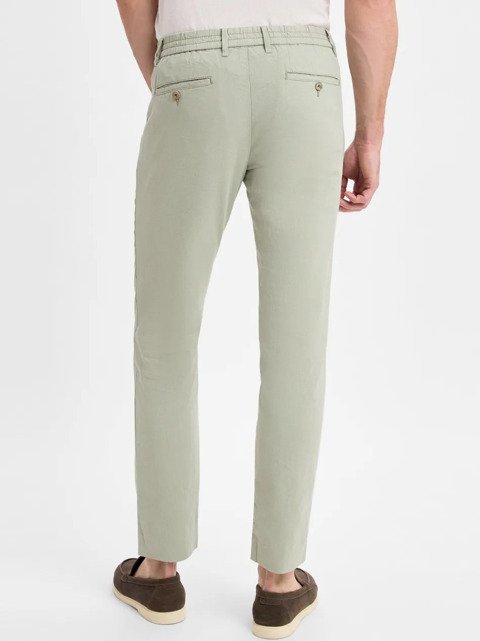 Herren Hose mit Leinenanteil