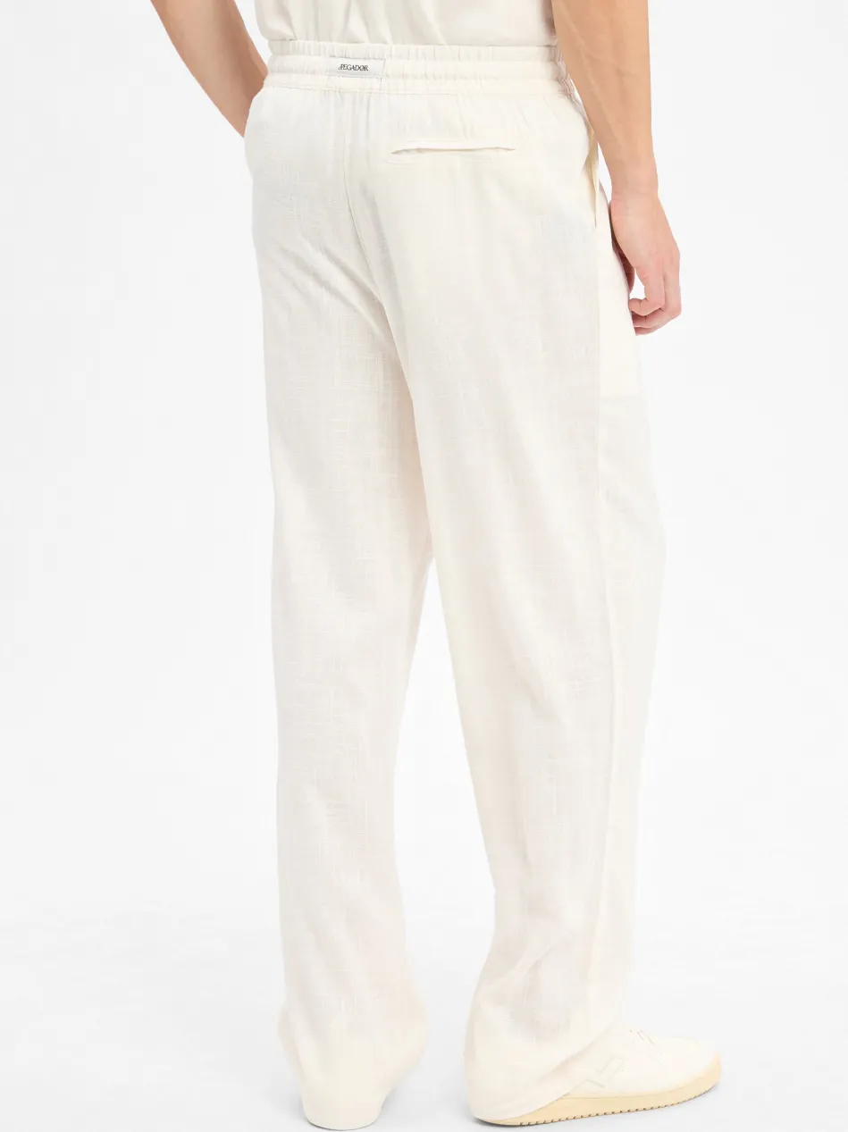 Herren Hose mit Leinen-Anteil - Lavus