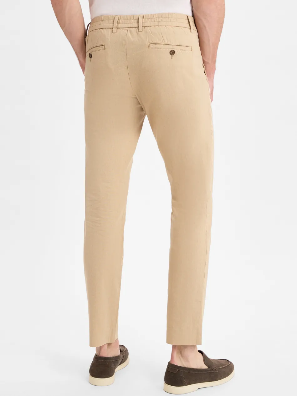 Herren Hose mit Leinenanteil
