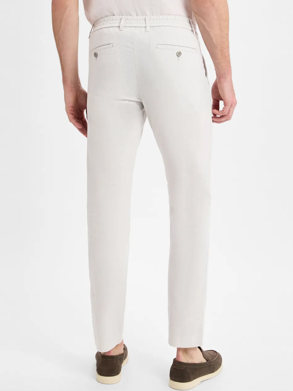 Herren Hose mit Leinenanteil