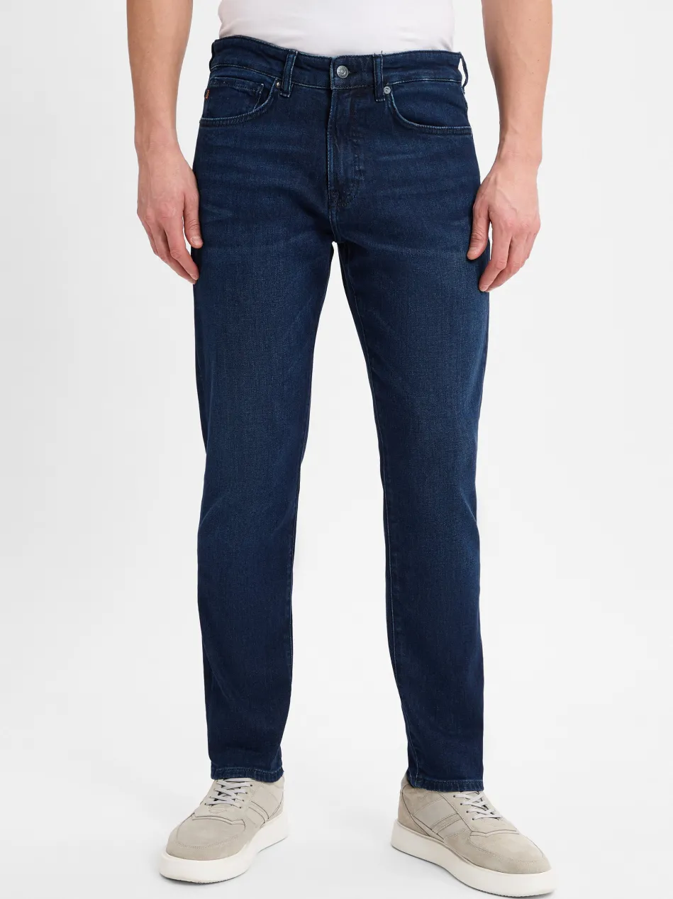Herren Jeans Slim Taper - Onyx