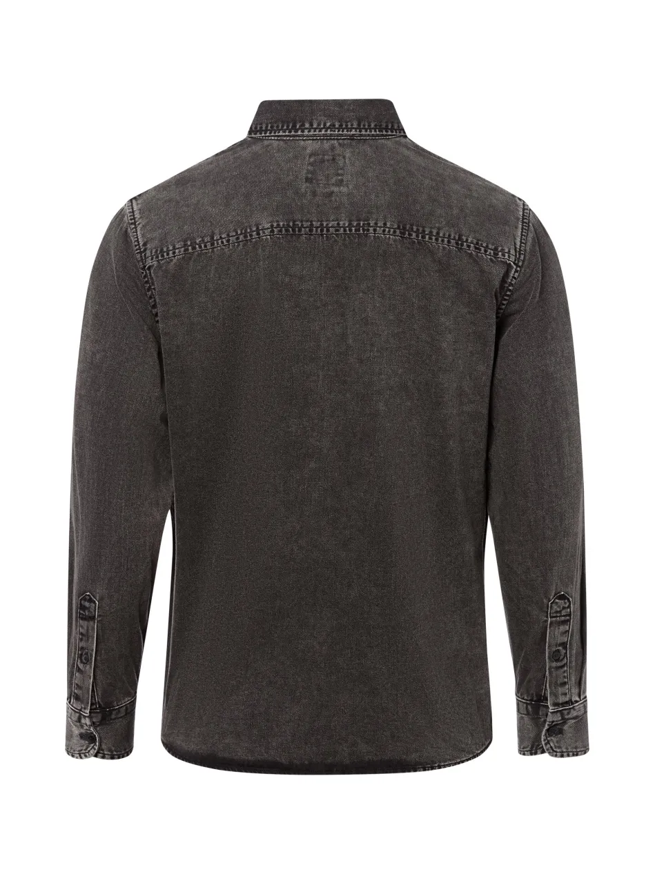 Herren Jeanshemd