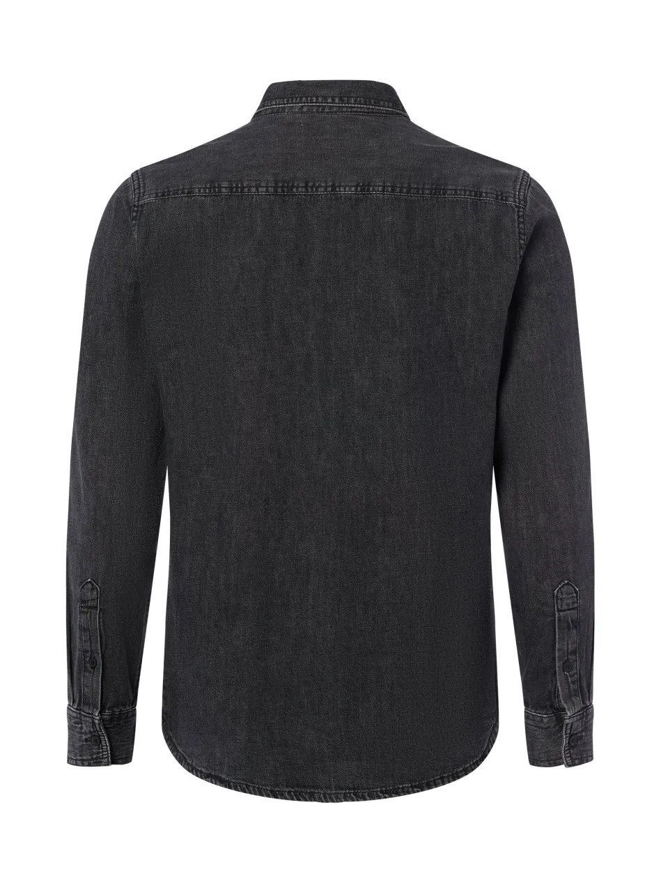 Herren Jeanshemd