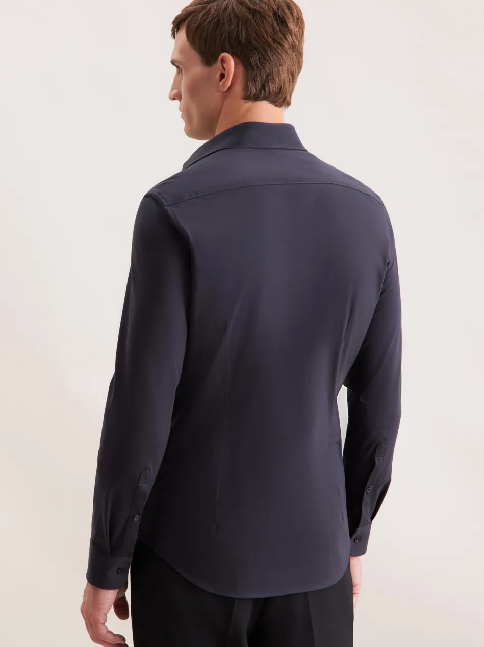 Herren Jerseyhemd - Slim 1/1