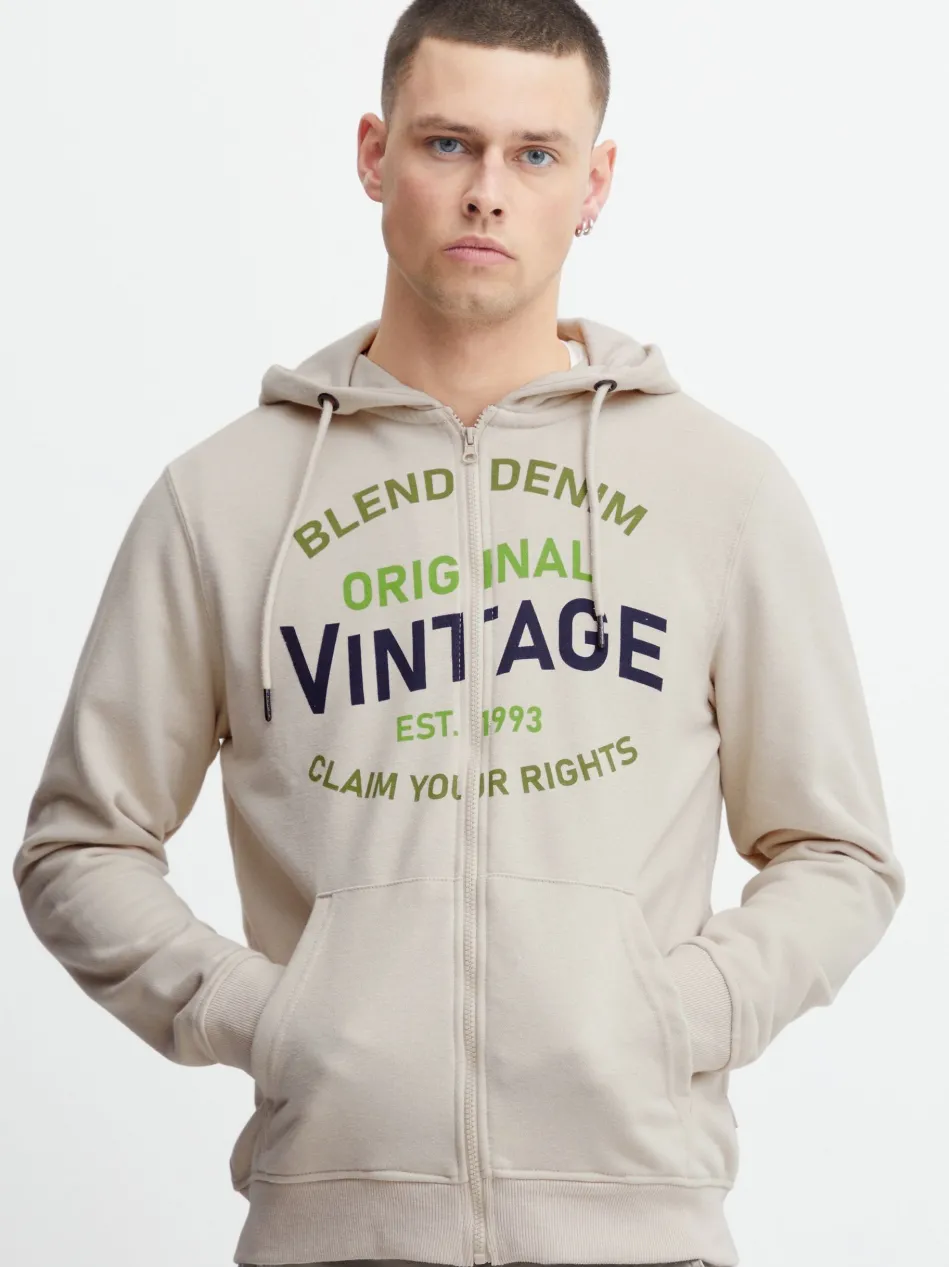 Herren Kapuzensweatjacke