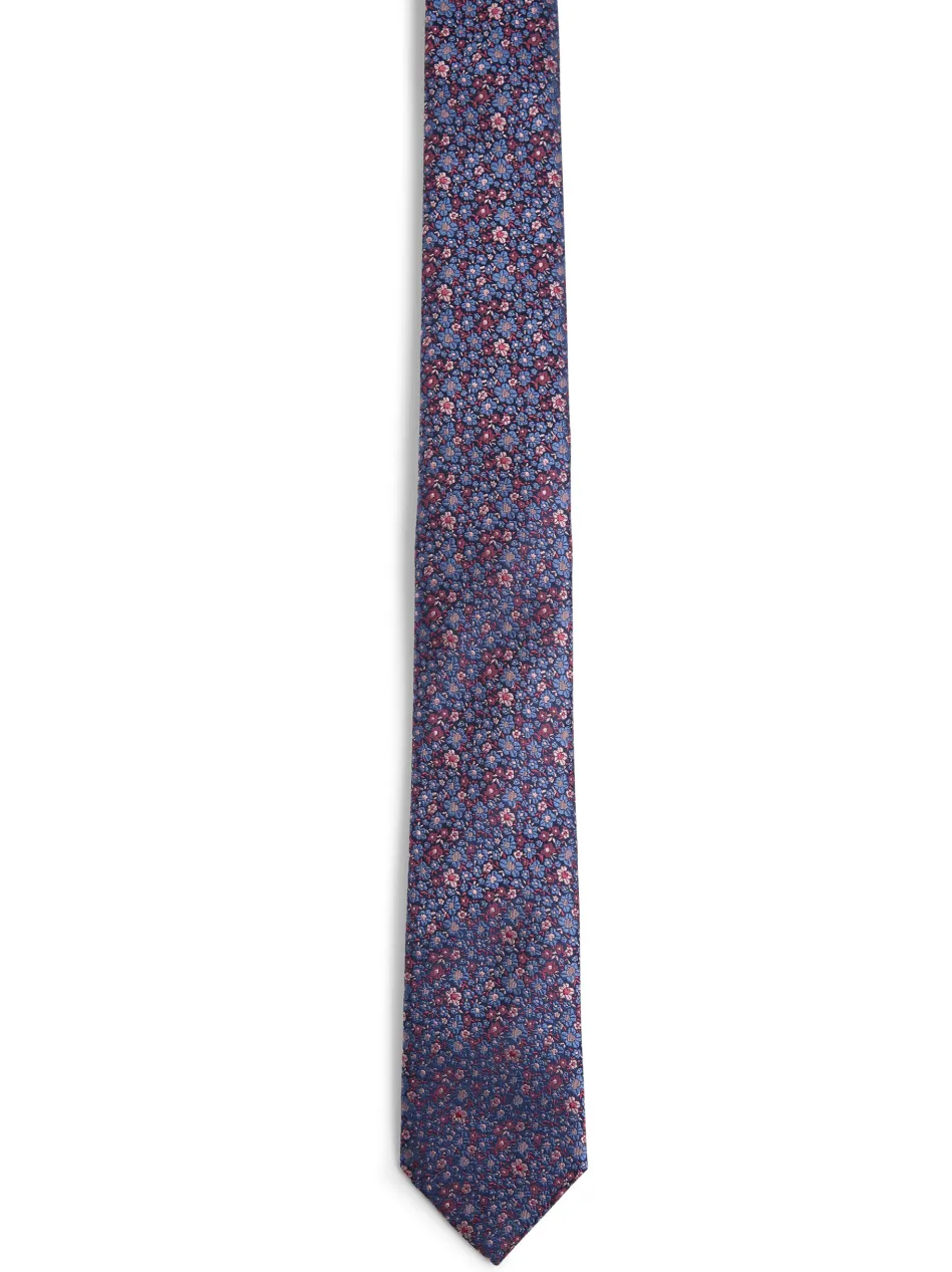 Herren Krawatte und Einstecktuch aus Seide