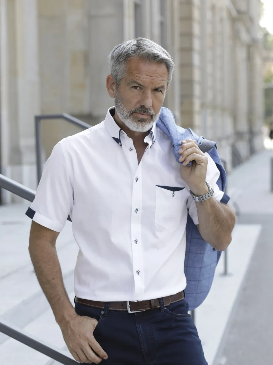 Herren Kurzarmhemd - STEFZITE