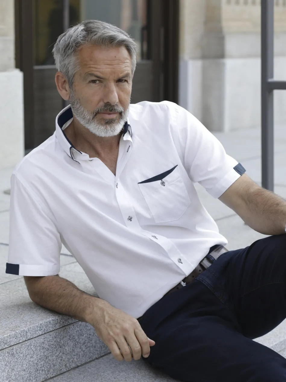 Herren Kurzarmhemd - STEFZITE