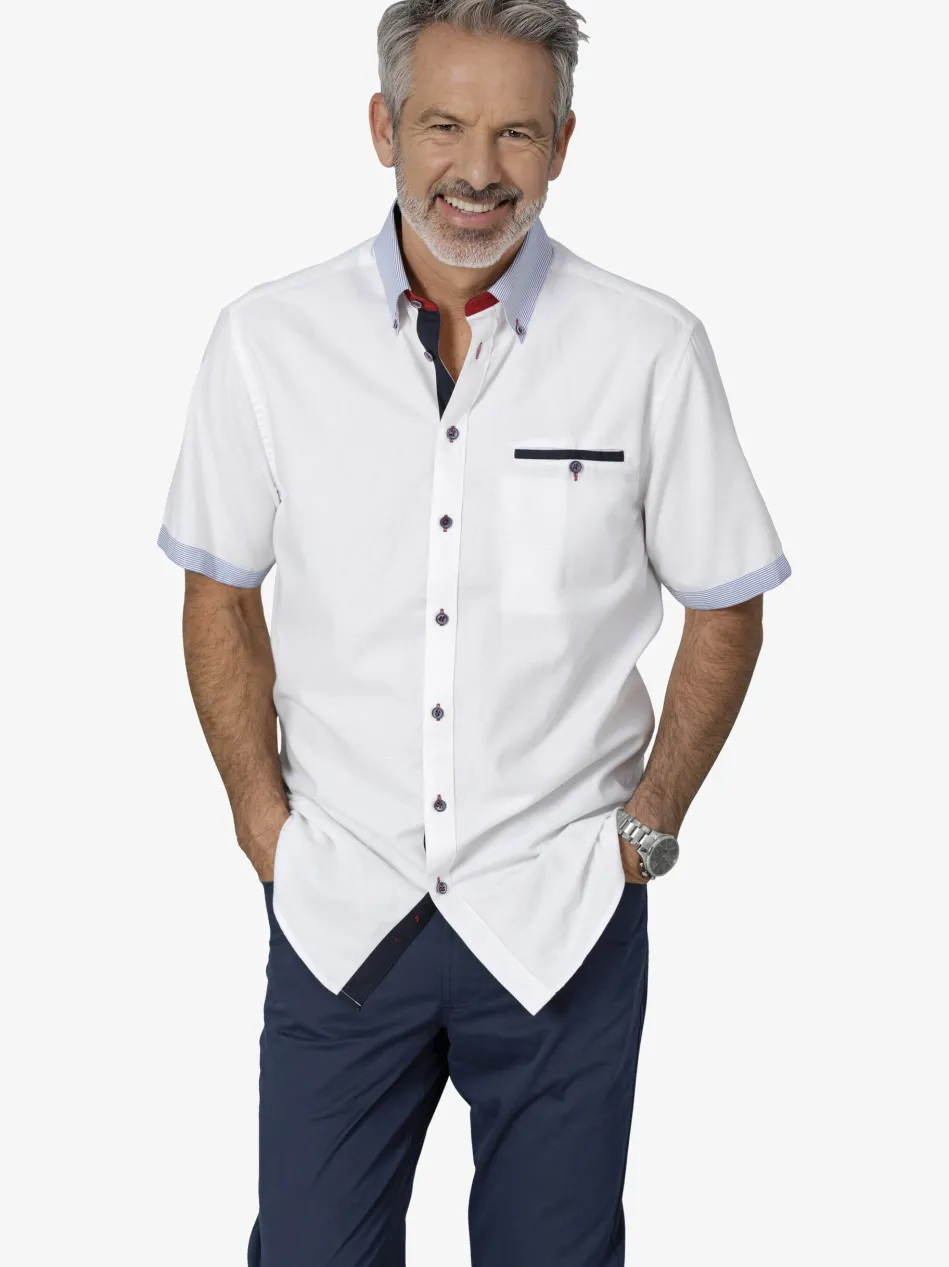 Herren Kurzarmhemd - FLOREVETTO