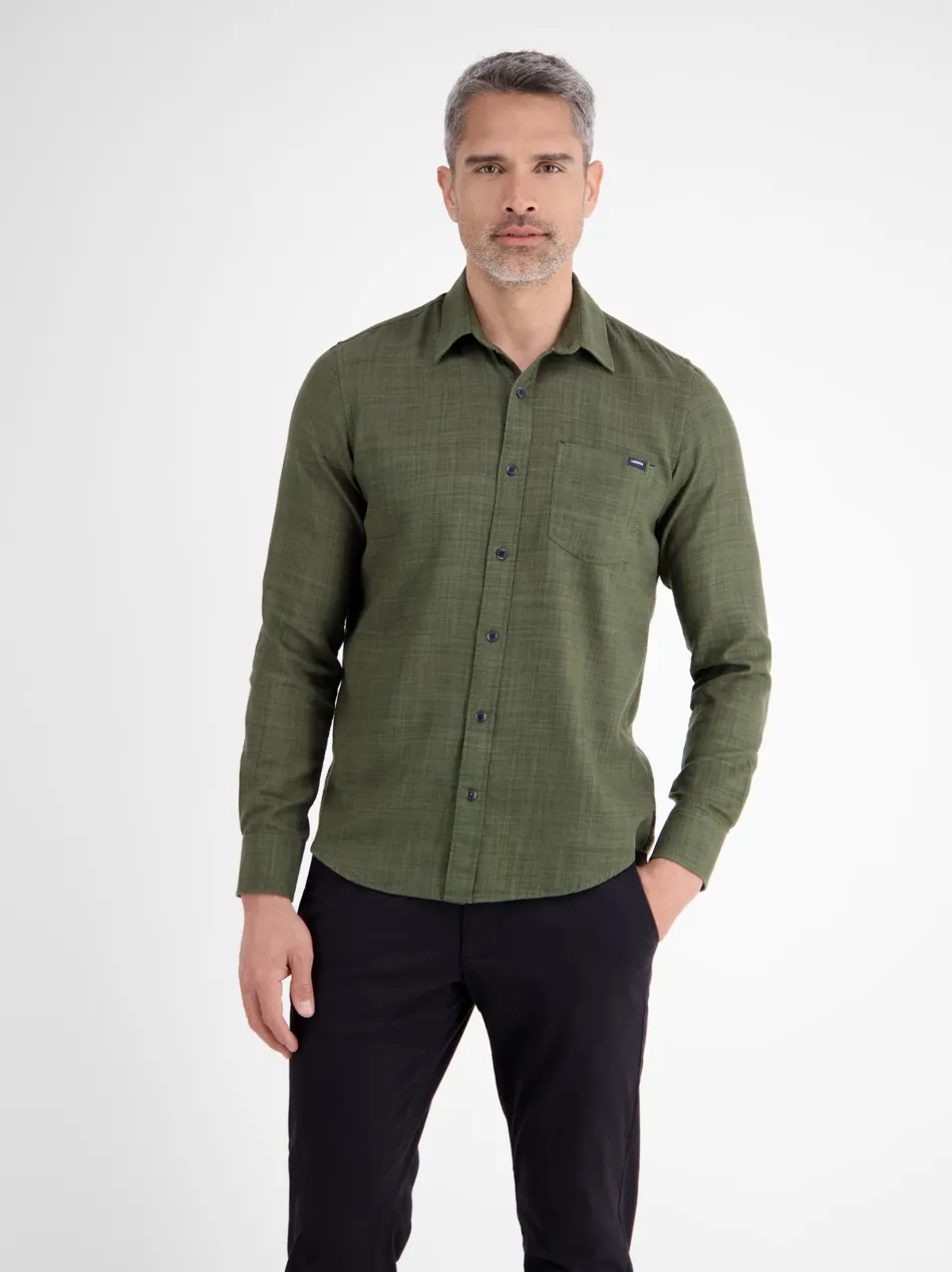 Herren Langarmhemd