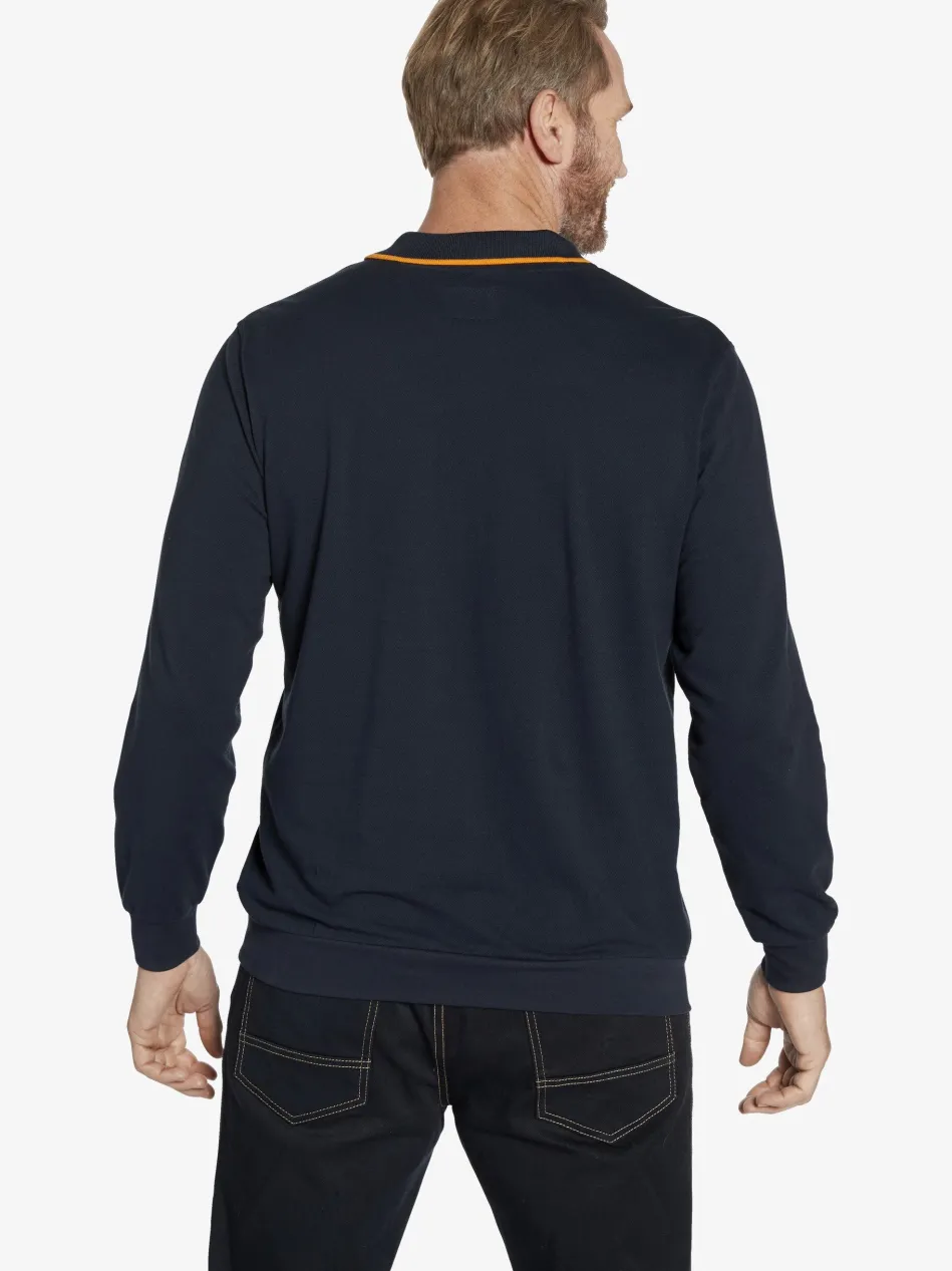 Herren Langarm-Poloshirt - LOKI