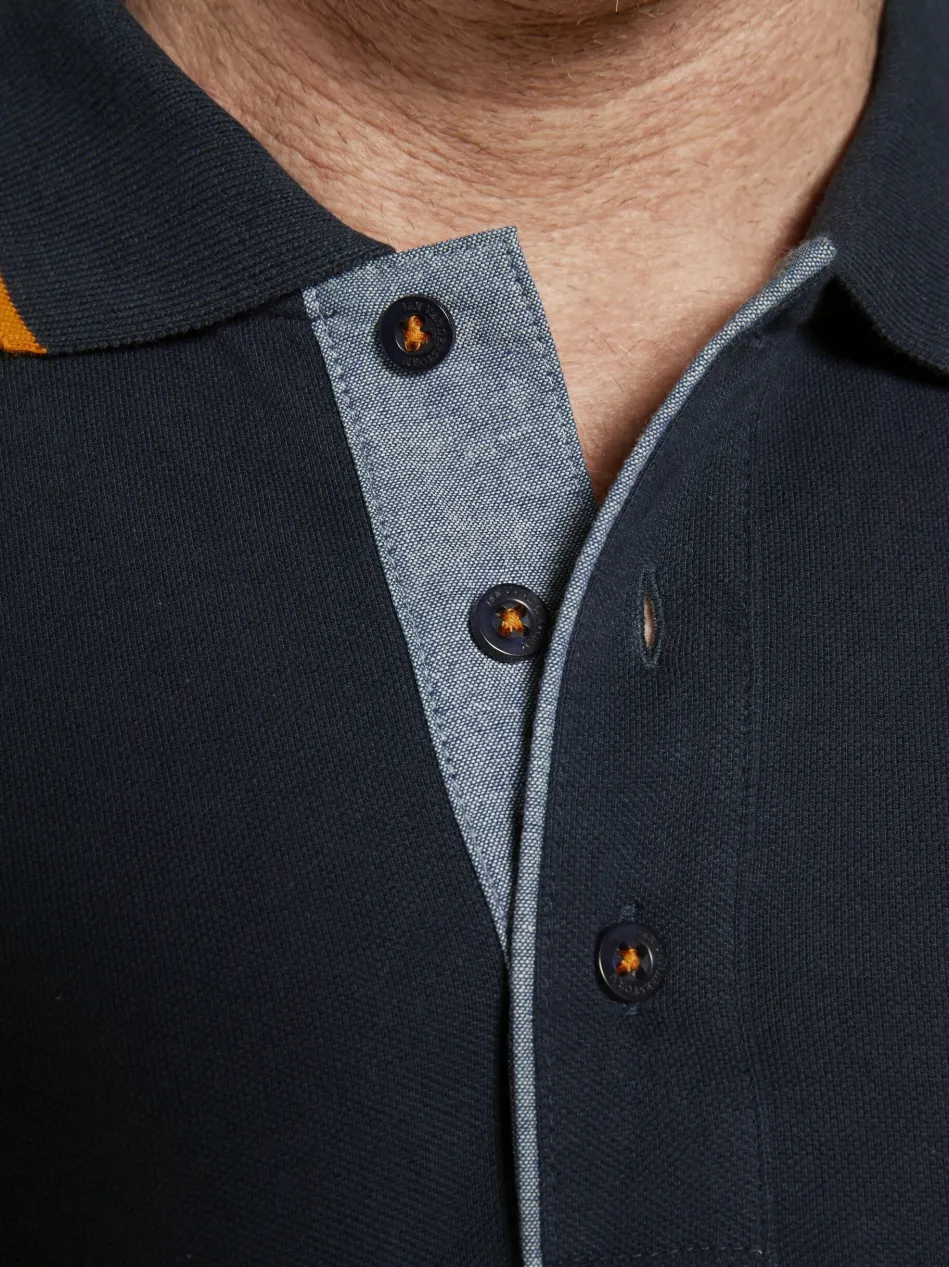 Herren Langarm-Poloshirt - LOKI