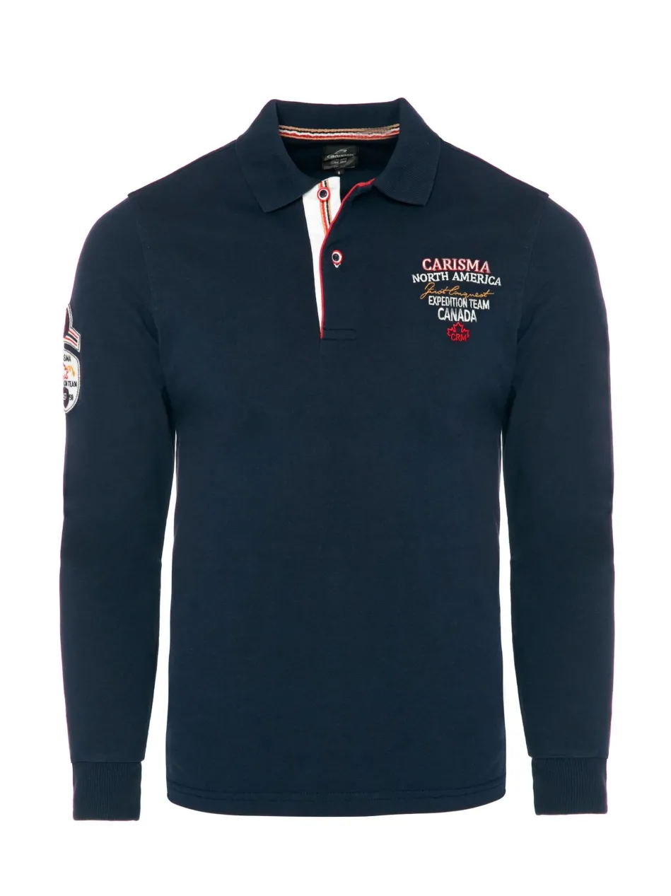 Herren Langarm-Polo