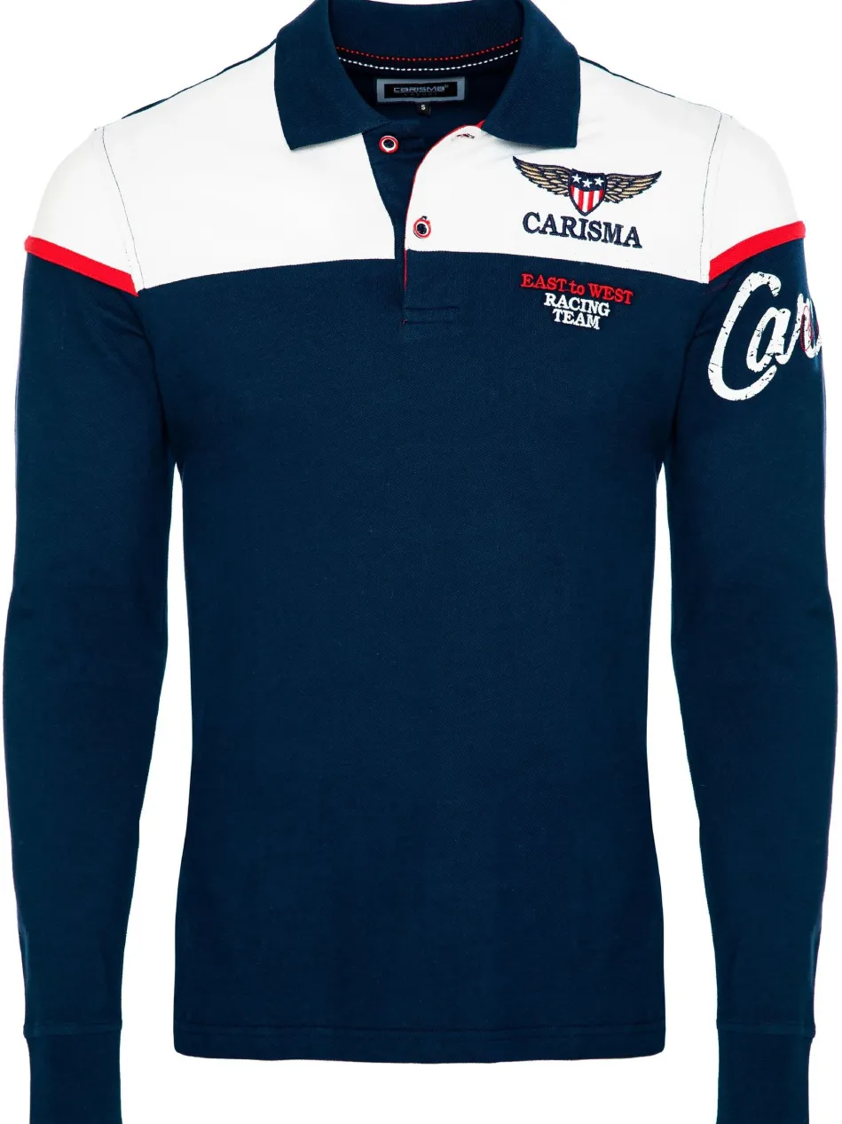 Herren Langarm-Polo