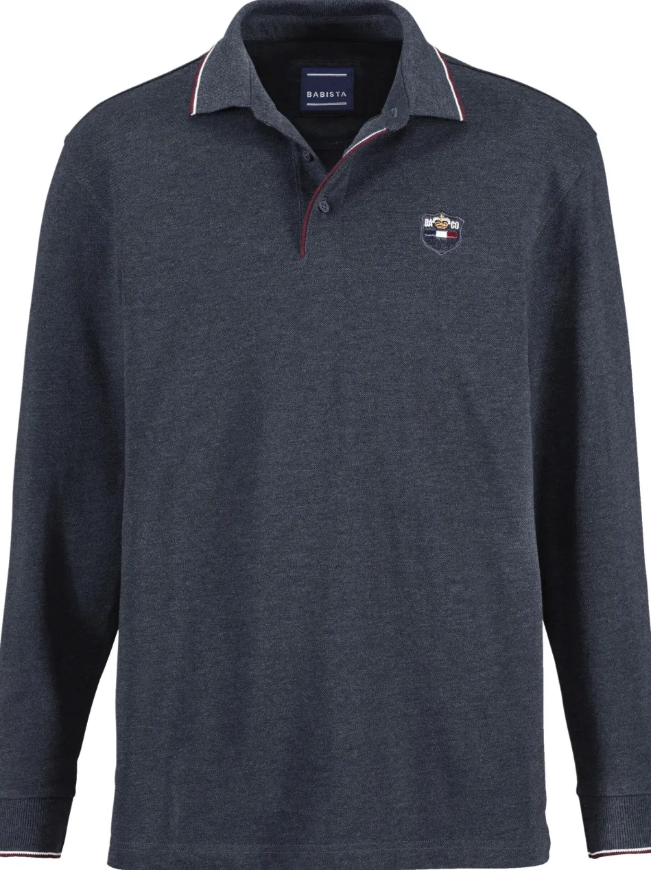 Herren Langarm-Poloshirt - MILANVETZO