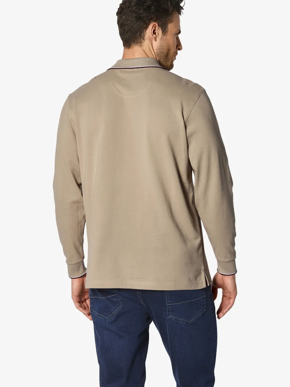 Herren Langarm-Poloshirt - MILANVETZO